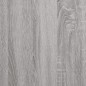 vidaXL Mueble discos madera contrachapada gris sonoma 84,5x38x48 cm