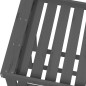 vidaXL Soporte para leña de exterior madera pino gris 108x52x74 cm