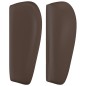 vidaXL Cabecero de cuero sintético marrón 93x23x78/88 cm vidaXL Cabecero de cuero sintético marrón 93x23x78/88 cm