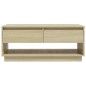 vidaXL Mesa de centro madera contrachapada roble Sonoma 102,5x55x44 cm vidaXL Mesa de centro madera contrachapada roble Sonoma 102,5x55x44 cm