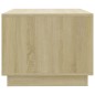 vidaXL Mesa de centro madera contrachapada roble Sonoma 102,5x55x44 cm vidaXL Mesa de centro madera contrachapada roble Sonoma 102,5x55x44 cm