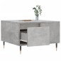 vidaXL Mesa de centro madera contrachapada gris hormigón 55x55x36,5 cm vidaXL Mesa de centro madera contrachapada gris hormigón 55x55x36,5 cm