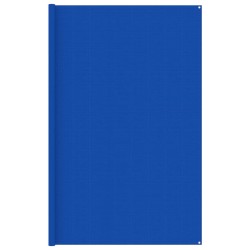 vidaXL Alfombra para tienda de campaña HDPE azul 300x500 cm