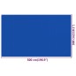 vidaXL Alfombra para tienda de campaña HDPE azul 300x500 cm vidaXL Alfombra para tienda de campaña HDPE azul 300x500 cm