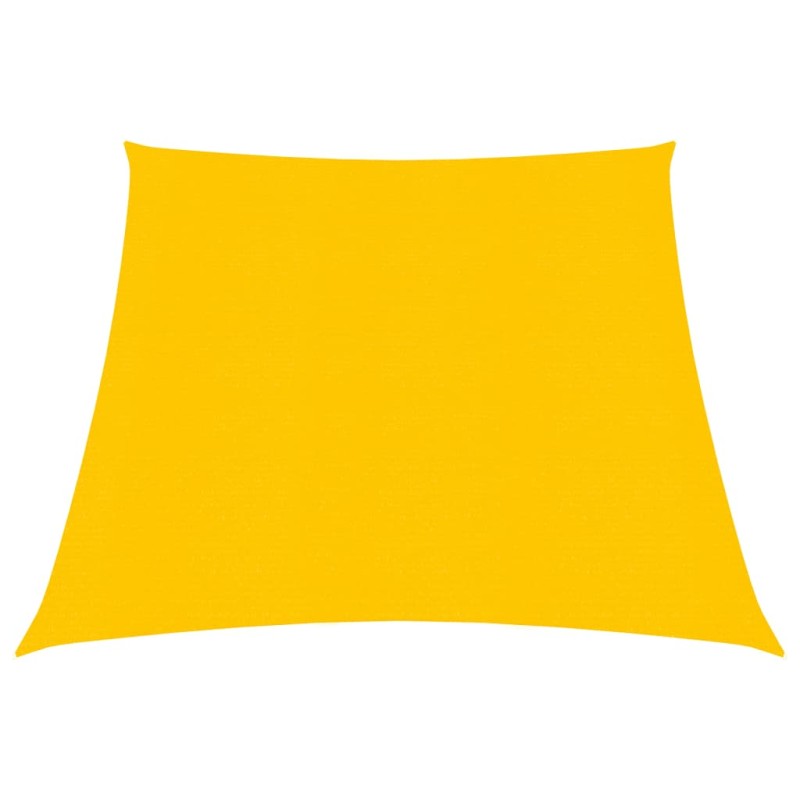 vidaXL Toldo de vela HDPE amarillo 160 g/m² 3/4x3 m vidaXL Toldo de vela HDPE amarillo 160 g/m² 3/4x3 m