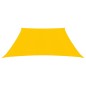 vidaXL Toldo de vela HDPE amarillo 160 g/m² 3/4x3 m vidaXL Toldo de vela HDPE amarillo 160 g/m² 3/4x3 m