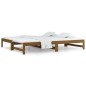 vidaXL Sofá cama extraíble madera maciza pino marrón miel 2x(90x190)cm vidaXL Sofá cama extraíble madera maciza pino marrón miel 2x(90x190)cm