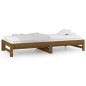 vidaXL Sofá cama extraíble madera maciza pino marrón miel 2x(90x190)cm vidaXL Sofá cama extraíble madera maciza pino marrón miel 2x(90x190)cm