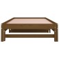 vidaXL Sofá cama extraíble madera maciza pino marrón miel 2x(90x190)cm vidaXL Sofá cama extraíble madera maciza pino marrón miel 2x(90x190)cm