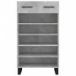 vidaXL Zapatero madera de ingeniería gris hormigón 60x35x105 cm vidaXL Zapatero madera de ingeniería gris hormigón 60x35x105 cm