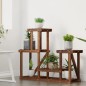 vidaXL Soporte para flores madera maciza de abeto 90x25x73,5 cm vidaXL Soporte para flores madera maciza de abeto 90x25x73,5 cm