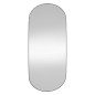 vidaXL Espejo de pared vidrio ovalado 45x100 cm vidaXL Espejo de pared vidrio ovalado 45x100 cm