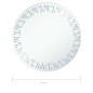 vidaXL Espejo de baño con LED 60 cm vidaXL Espejo de baño con LED 60 cm