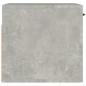 vidaXL Armario pared madera contrachapada gris hormigón 80x35x36,5 cm