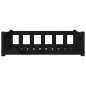 vidaXL Cama para perros madera maciza de pino negro 95,5x65,5x28 cm vidaXL Cama para perros madera maciza de pino negro 95,5x65,5x28 cm