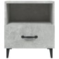 vidaXL Mesita de noche madera contrachapada gris hormigón vidaXL Mesita de noche madera contrachapada gris hormigón