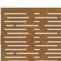 vidaXL Puerta de jardín acero corten diseño cuadrado 85x200 cm