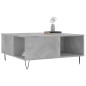 vidaXL Mesa de centro madera contrachapada gris hormigón 80x80x36,5 cm vidaXL Mesa de centro madera contrachapada gris hormigón 80x80x36,5 cm