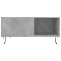 vidaXL Mesa de centro madera contrachapada gris hormigón 80x80x36,5 cm vidaXL Mesa de centro madera contrachapada gris hormigón 80x80x36,5 cm