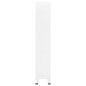 vidaXL Estantería industrial acero blanco 80x32x180 cm