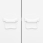 vidaXL Estantería industrial acero blanco 80x32x180 cm