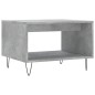 vidaXL Mesa de centro madera de ingeniería gris hormigón 60x50x40 cm vidaXL Mesa de centro madera de ingeniería gris hormigón 60x50x40 cm