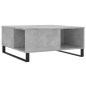 vidaXL Mesa de centro madera contrachapada gris hormigón 80x80x36,5 cm vidaXL Mesa de centro madera contrachapada gris hormigón 80x80x36,5 cm
