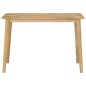 vidaXL Mesa de comedor madera maciza de mango 112x52x76 cm vidaXL Mesa de comedor madera maciza de mango 112x52x76 cm