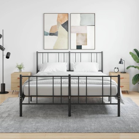 vidaXL Mesita noche 2 uds madera ingeniería roble Sonoma 40x35x47,5 cm
