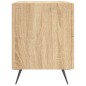 vidaXL Mesita noche 2 uds madera ingeniería roble Sonoma 40x35x47,5 cm vidaXL Mesita noche 2 uds madera ingeniería roble Sonoma 40x35x47,5 cm