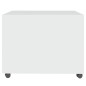 vidaXL Mesa de centro madera contrachapada blanco 55x55x40 cm vidaXL Mesa de centro madera contrachapada blanco 55x55x40 cm