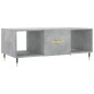 vidaXL Mesa de centro madera contrachapada gris hormigón 102x50x40 cm vidaXL Mesa de centro madera contrachapada gris hormigón 102x50x40 cm