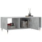 vidaXL Mesa de centro madera contrachapada gris hormigón 102x50x40 cm vidaXL Mesa de centro madera contrachapada gris hormigón 102x50x40 cm