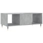 vidaXL Mesa de centro madera contrachapada gris hormigón 102x50x40 cm vidaXL Mesa de centro madera contrachapada gris hormigón 102x50x40 cm