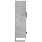 vidaXL Aparador alto madera de ingeniería gris hormigón 69,5x31x115 cm vidaXL Aparador alto madera de ingeniería gris hormigón 69,5x31x115 cm