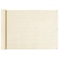 vidaXL Toldo para balcón HDPE crema 75x400 cm vidaXL Toldo para balcón HDPE crema 75x400 cm