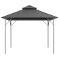 vidaXL Cenador con techo doble gris antracita 3x4 m vidaXL Cenador con techo doble gris antracita 3x4 m