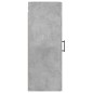 vidaXL Armario de pared gris hormigón 34,5x34x90 cm vidaXL Armario de pared gris hormigón 34,5x34x90 cm