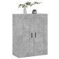 vidaXL Armario de pared madera ingeniería gris hormigón 69,5x34x90 cm vidaXL Armario de pared madera ingeniería gris hormigón 69,5x34x90 cm