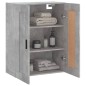 vidaXL Armario de pared madera ingeniería gris hormigón 69,5x34x90 cm vidaXL Armario de pared madera ingeniería gris hormigón 69,5x34x90 cm