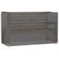 vidaXL Funda para muebles de jardín 8 ojales rectangular 170x94x70 cm