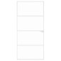 vidaXL Puerta de interior vidrio templado y aluminio blanco 93x201,5cm vidaXL Puerta de interior vidrio templado y aluminio blanco 93x201,5cm