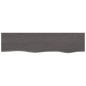 vidaXL Estante de pared madera roble tratada marrón oscuro 80x20x4 cm vidaXL Estante de pared madera roble tratada marrón oscuro 80x20x4 cm