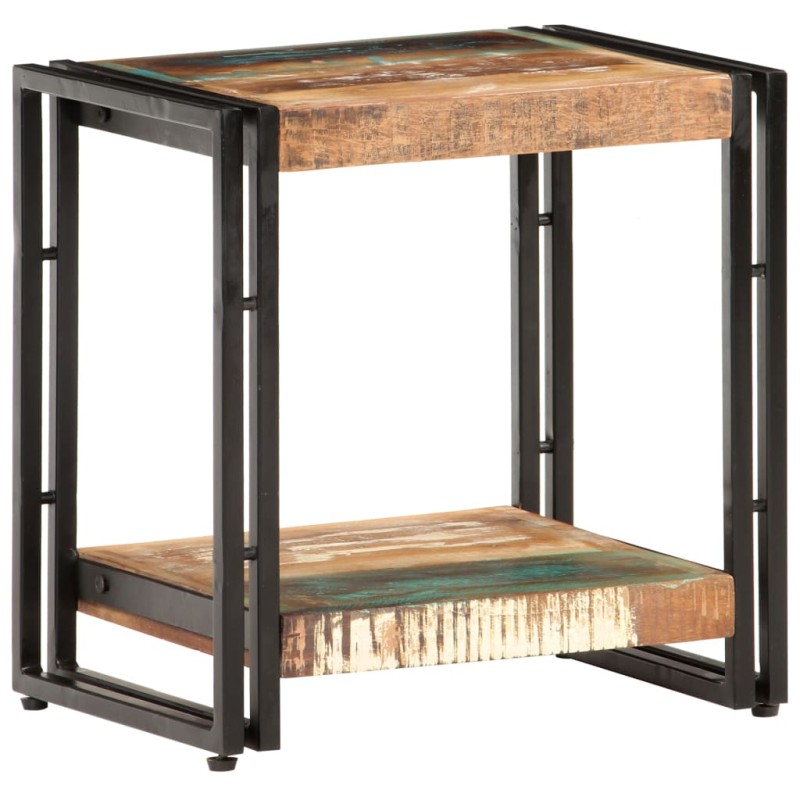 vidaXL Mesa auxiliar de madera maciza reciclada 40x30x40 cm vidaXL Mesa auxiliar de madera maciza reciclada 40x30x40 cm