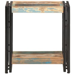 vidaXL Mesa auxiliar de madera maciza reciclada 40x30x40 cm