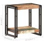 vidaXL Mesa auxiliar de madera maciza reciclada 40x30x40 cm vidaXL Mesa auxiliar de madera maciza reciclada 40x30x40 cm