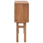 vidaXL Mesa consola de madera maciza de teca 80x30x80 cm vidaXL Mesa consola de madera maciza de teca 80x30x80 cm