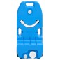 vidaXL Depósito de agua con ruedas para camping azul 25 L vidaXL Depósito de agua con ruedas para camping azul 25 L