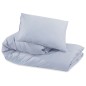 vidaXL Juego de funda nórdica algodón gris 200x200 cm vidaXL Juego de funda nórdica algodón gris 200x200 cm
