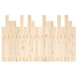 vidaXL Cabecero de cama de pared madera maciza de pino 127,5x3x80 cm vidaXL Cabecero de cama de pared madera maciza de pino 127,5x3x80 cm